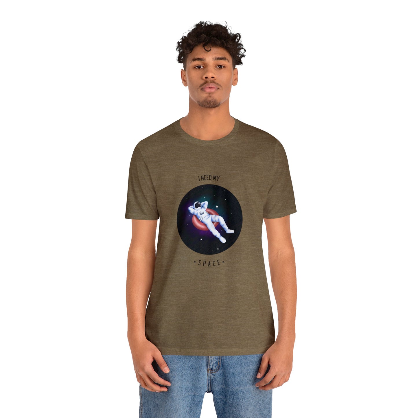I Need My Space, Astronaut Shirt, Astronaut Relaxation, Outer Space T-Shirt, Cool Astronaut Tee, Inspirational Quotes