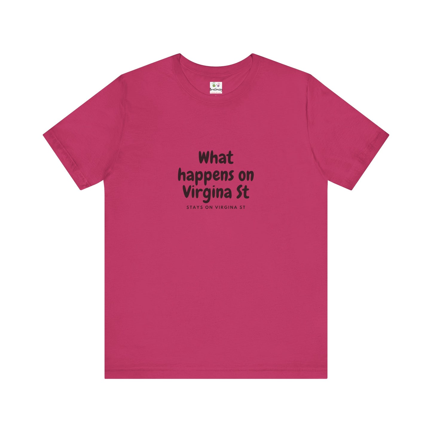Funny Virginia Street Sign Tee