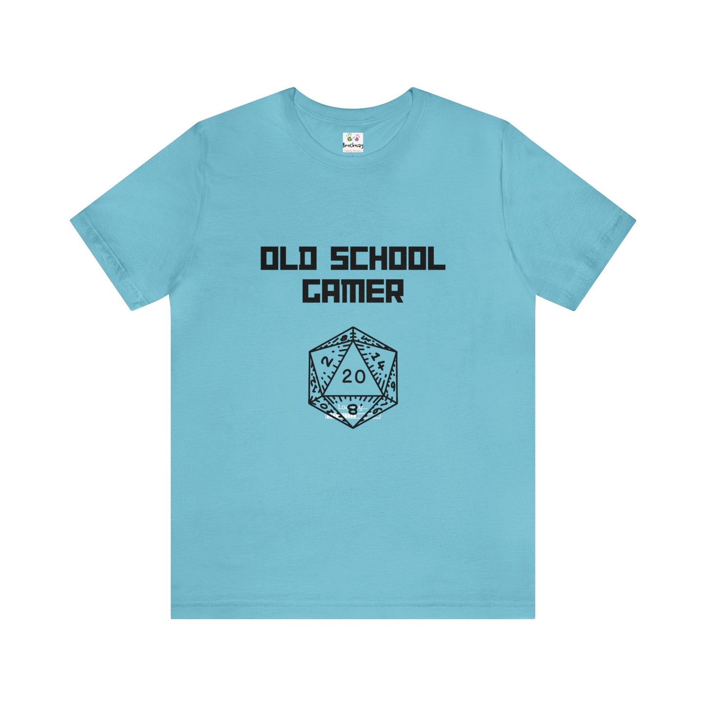 Old School Gamer Tee, RPG Shirt, Gamer shirt, Gaming Gear