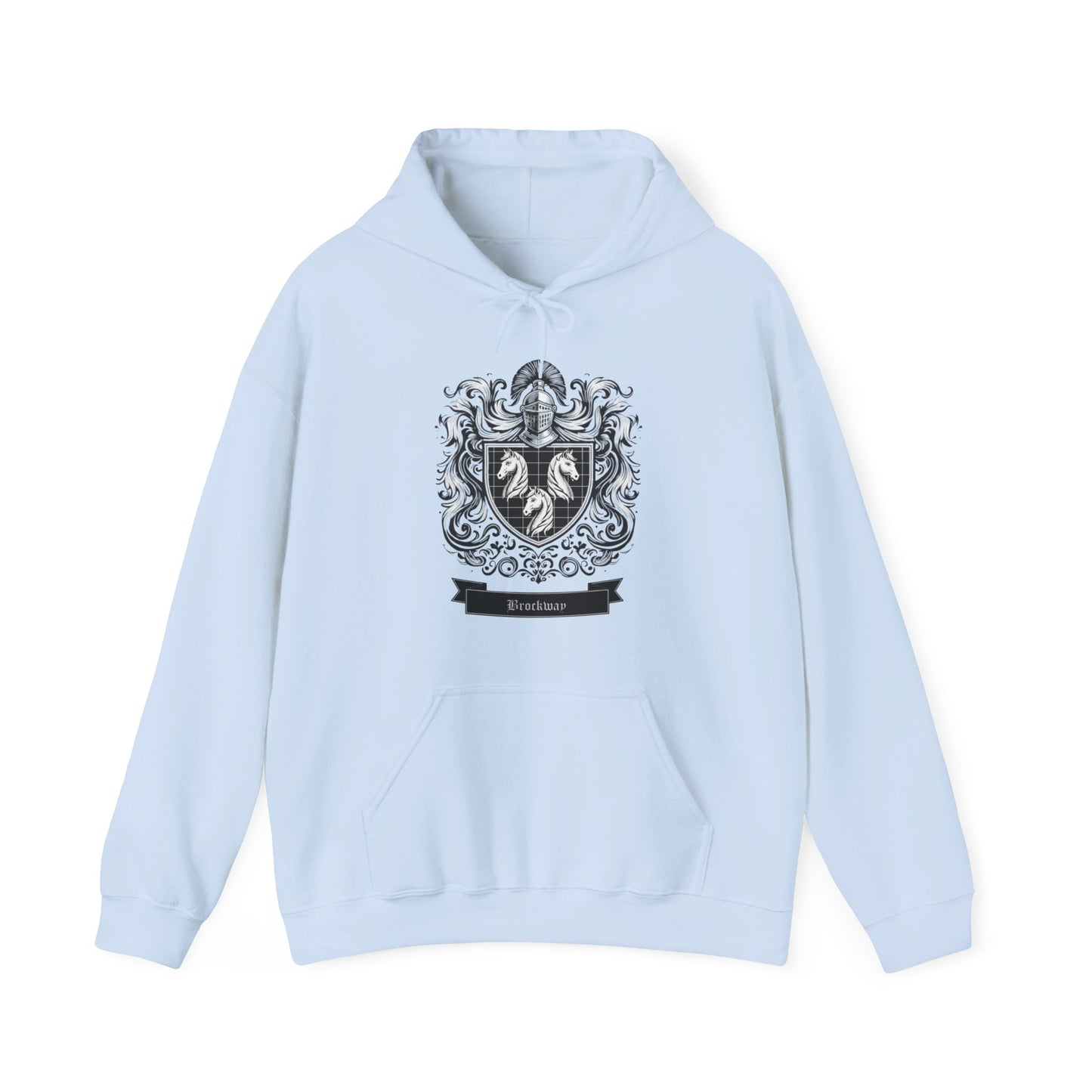 Brockway Coat of Arms - Unisex Heavy Blend™ Hooded Sweatshirt