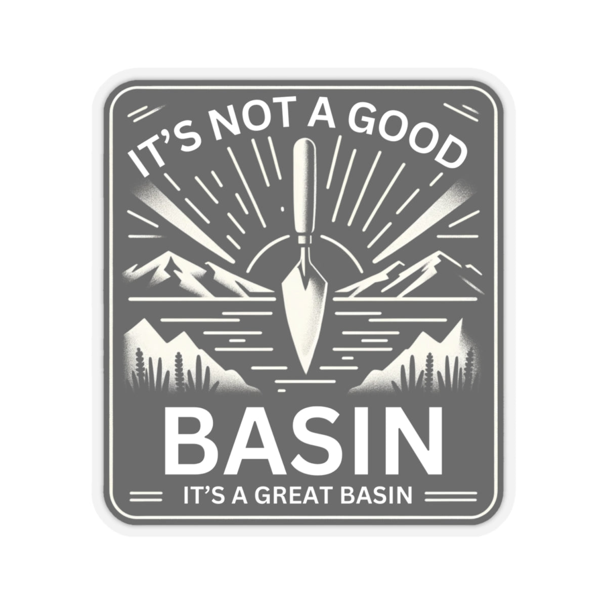 Great Basin Archaeology Kiss-Cut Stickers