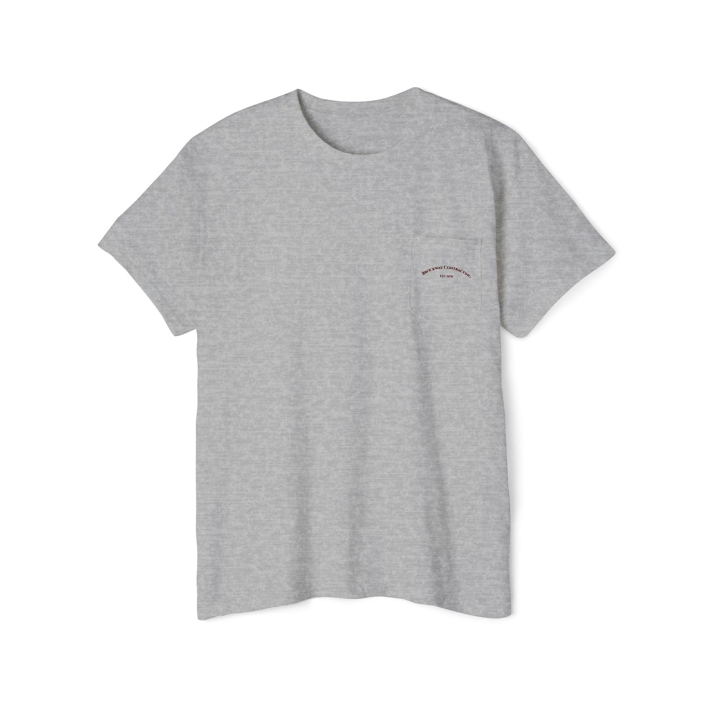 Brockway Contracting Logo Pocket Tee