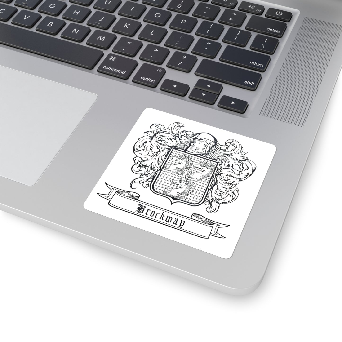 Brockway Traditional Coat of Arms - Square Stickers