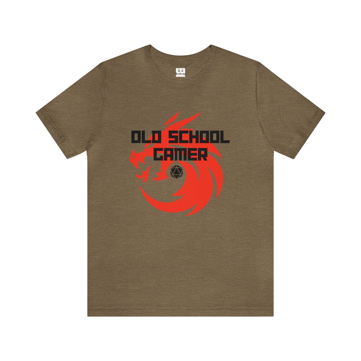 Old School Gamer Tee, RPG Shirt, Gamer shirt, Gaming Gear