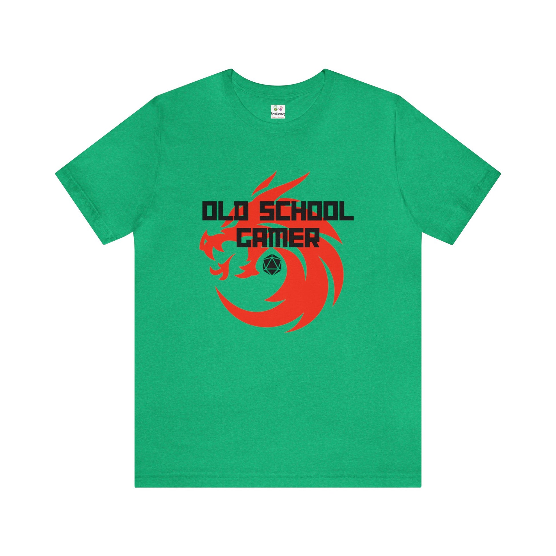 Old School Gamer Tee, RPG Shirt, Gamer shirt, Gaming Gear – Brockway Family Designs