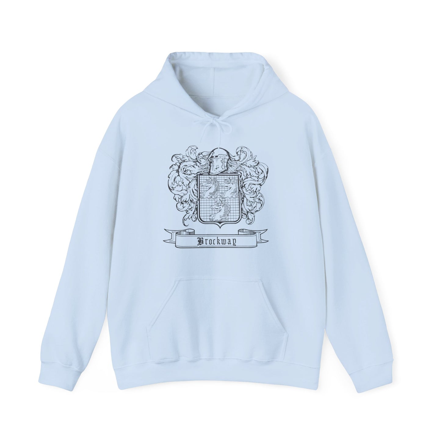 Brockway Traditional Coat of Arms - Unisex Heavy Blend™ Hooded Sweatshirt