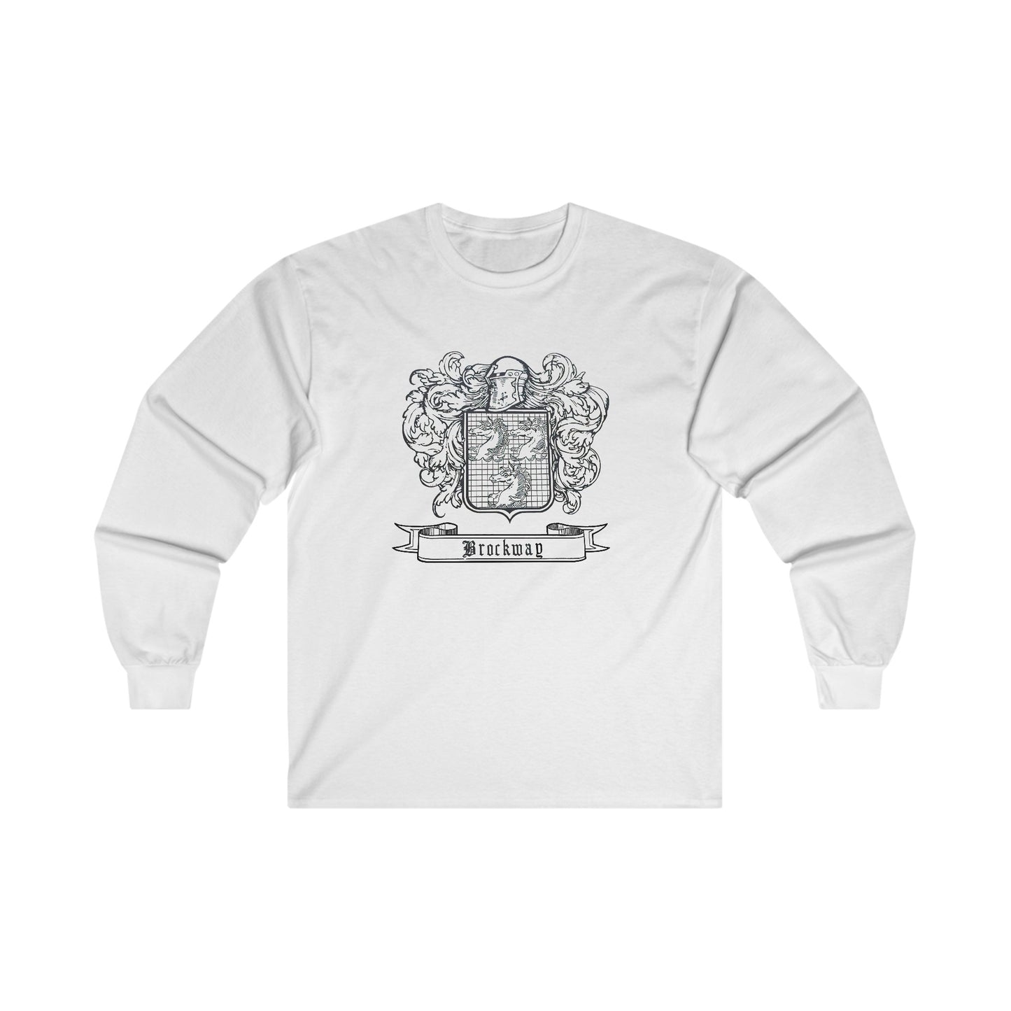 Brockway Traditional Coat of Arms Unisex Ultra Cotton Long Sleeve Tee