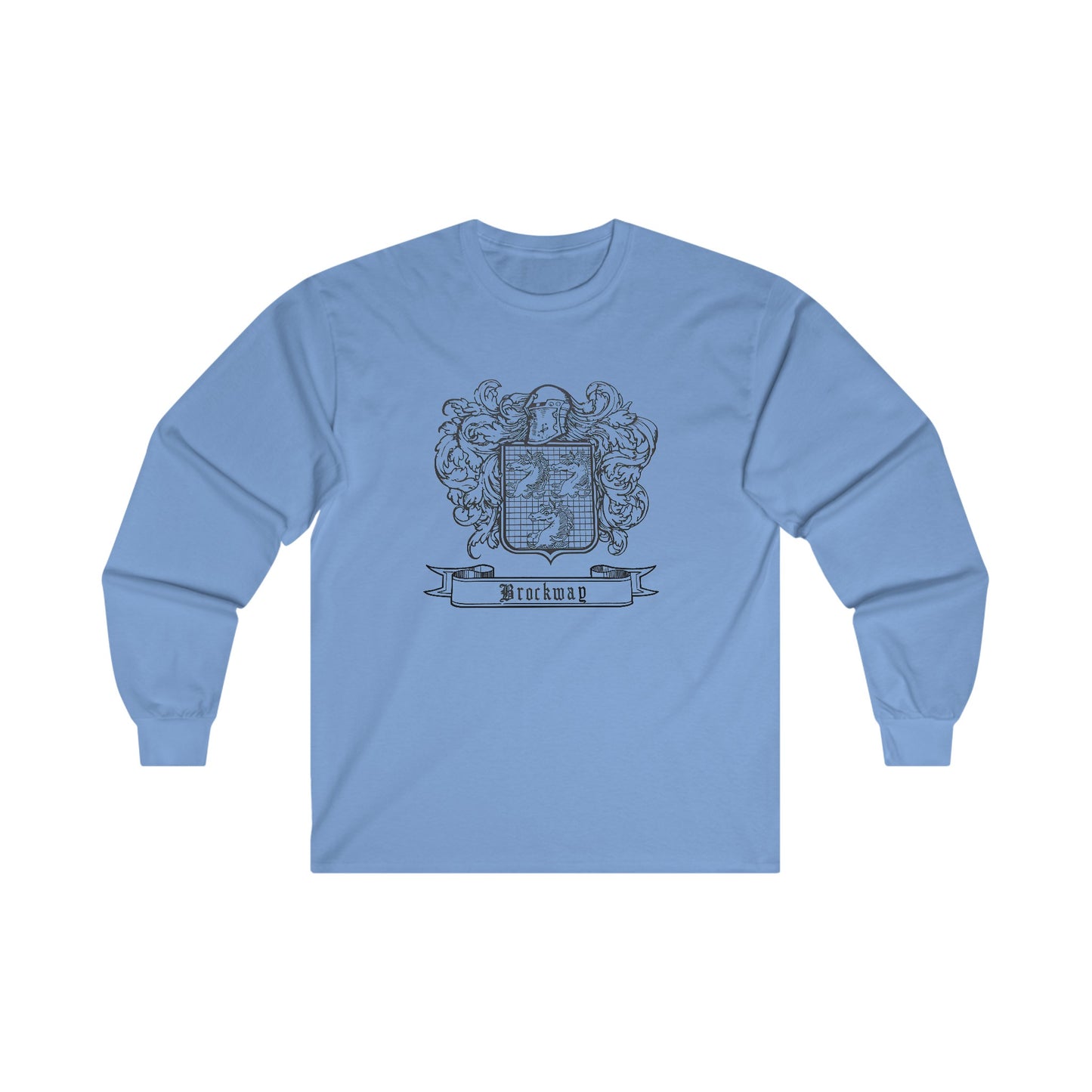 Brockway Traditional Coat of Arms Unisex Ultra Cotton Long Sleeve Tee