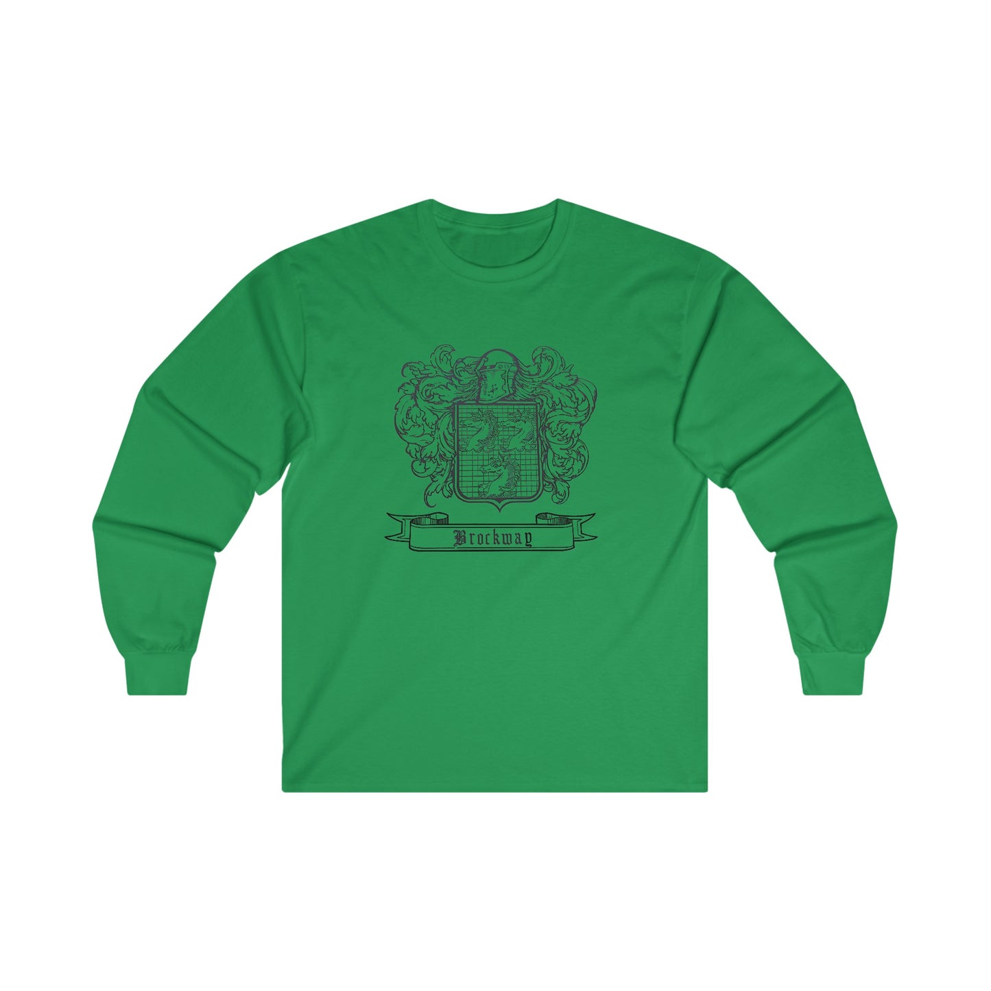 Brockway Traditional Coat of Arms Unisex Ultra Cotton Long Sleeve Tee