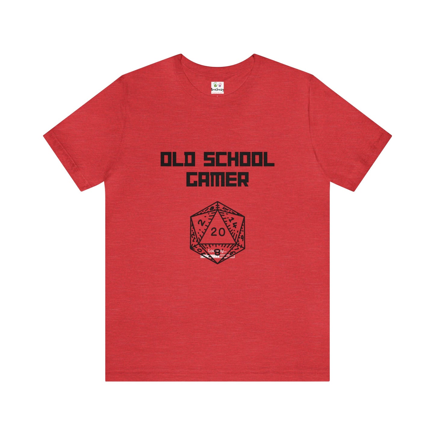 Old School Gamer Tee, RPG Shirt, Gamer shirt, Gaming Gear