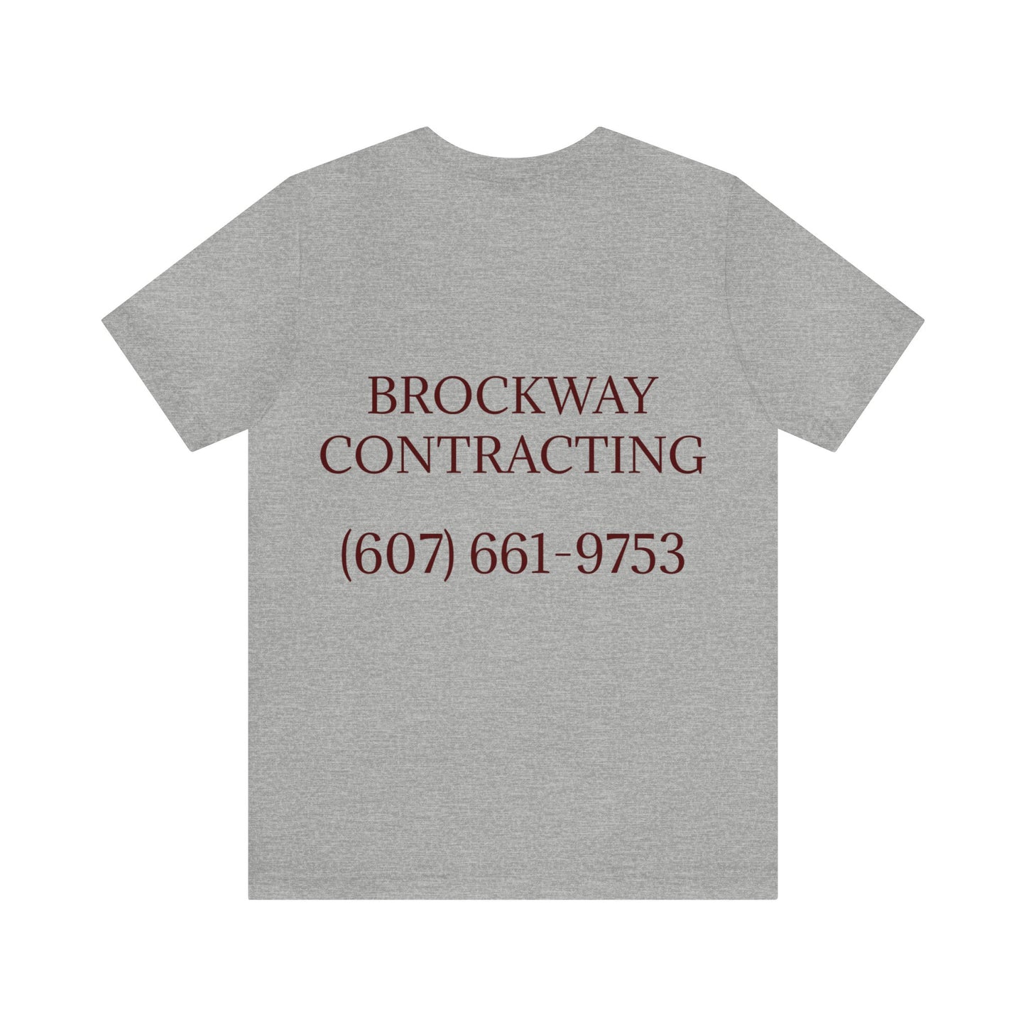 Brockway Contracting Unisex Jersey Short Sleeve Tee