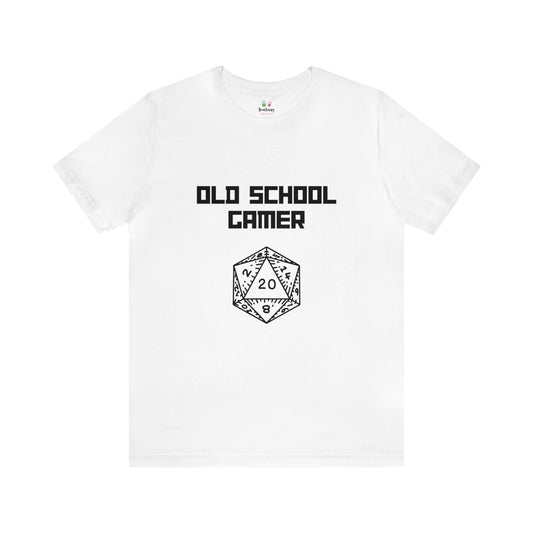 Old School Gamer Tee, RPG Shirt, Gamer shirt, Gaming Gear