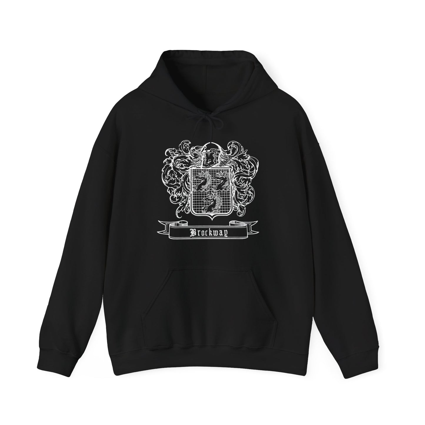 Brockway Traditional Coat of Arms - Unisex Heavy Blend™ Hooded Sweatshirt