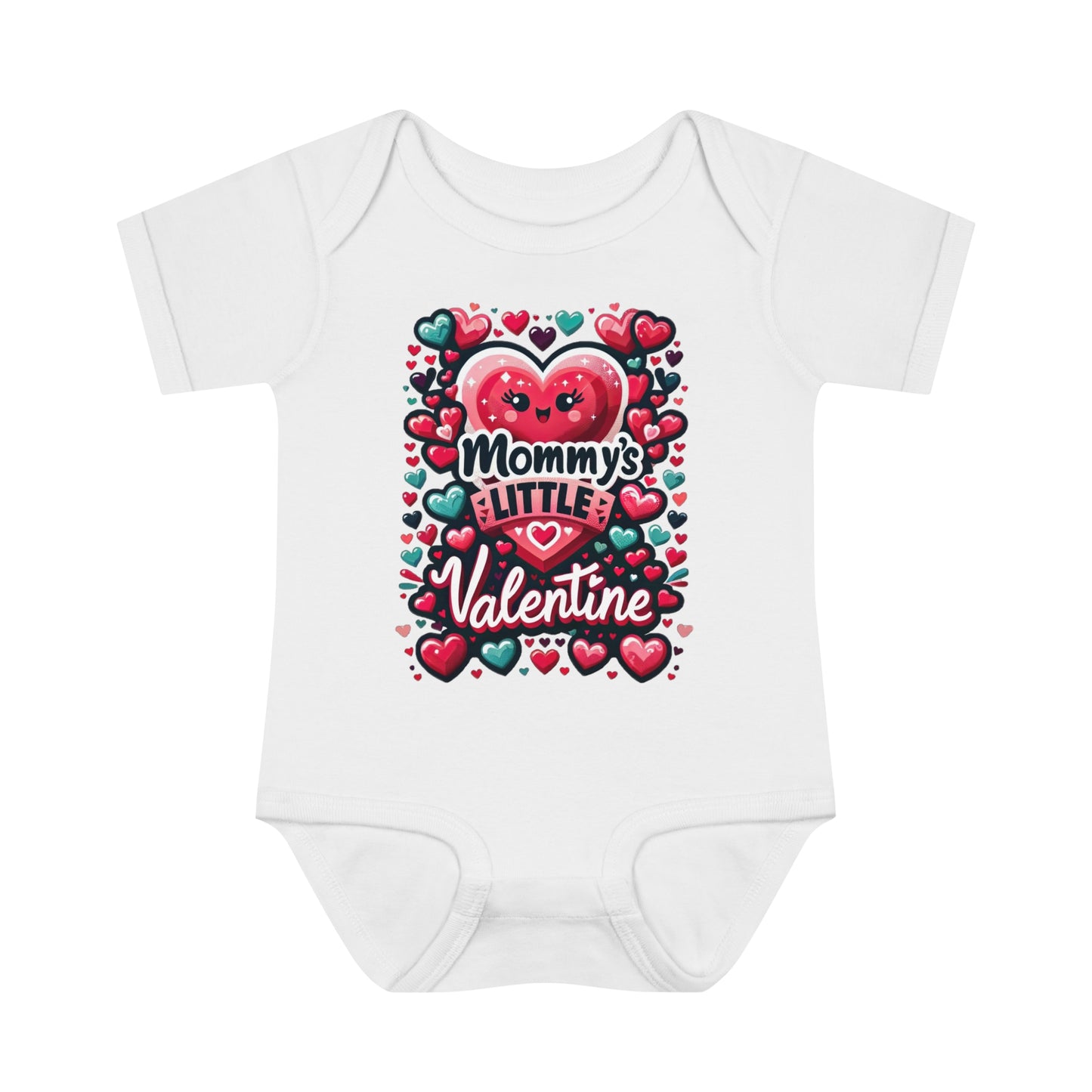 Mama's Little Valentine Baby Body Suit, Baby Clothes, Valentine For Baby, Baby bodysuit, Newborn Outfit