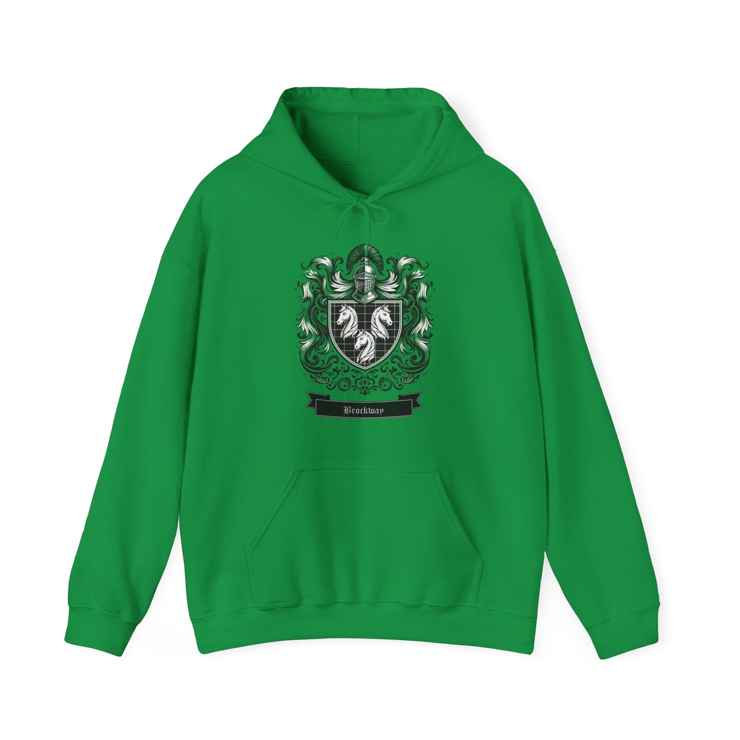 Brockway Coat of Arms - Unisex Heavy Blend™ Hooded Sweatshirt