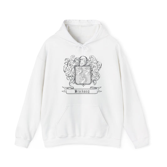 Brockway Traditional Coat of Arms - Unisex Heavy Blend™ Hooded Sweatshirt