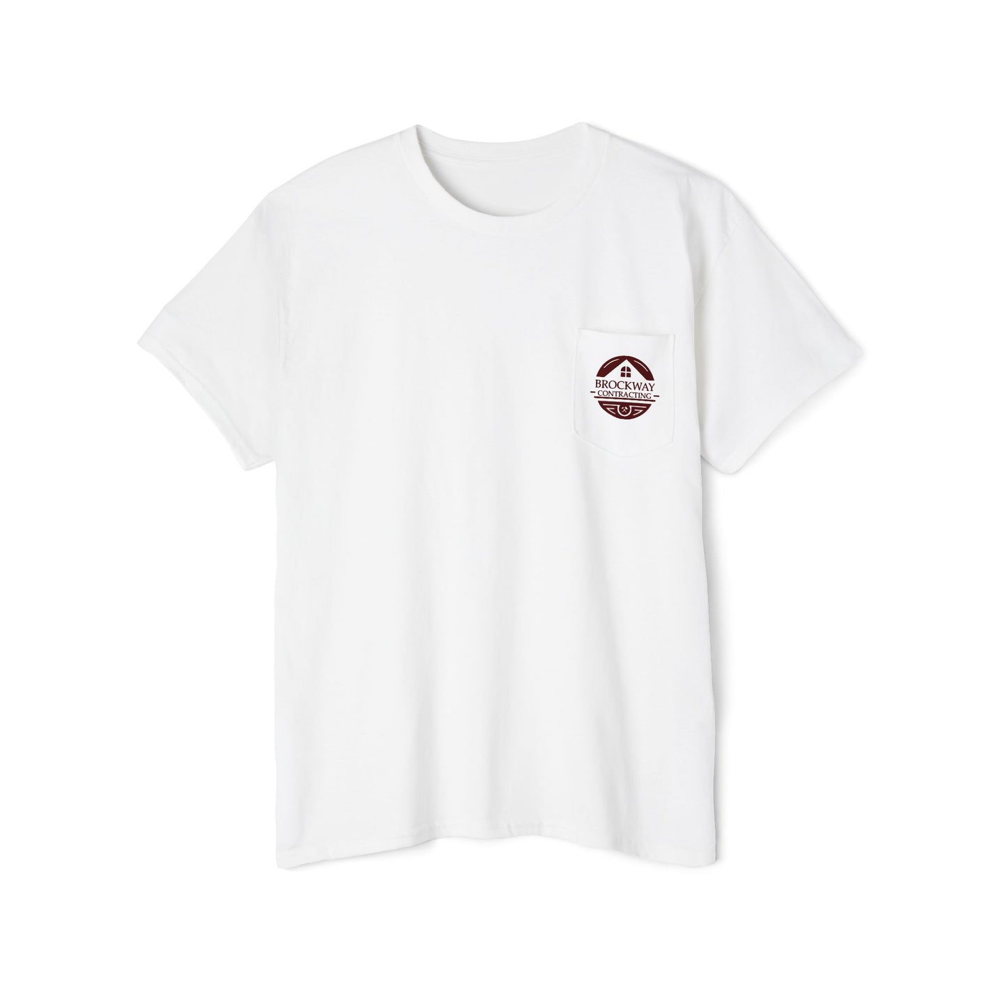 Custom Pocket T-Shirt for Everyday Comfort - Ideal for Work, Casual Outings, and Business Promotions