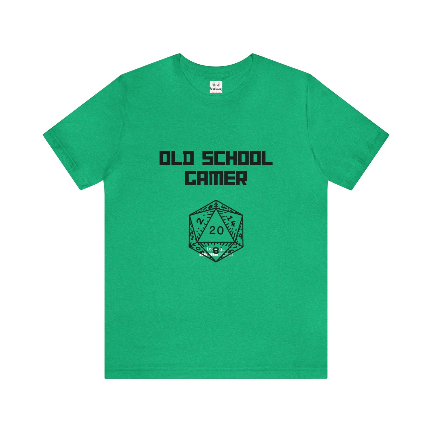 Old School Gamer Tee, RPG Shirt, Gamer shirt, Gaming Gear