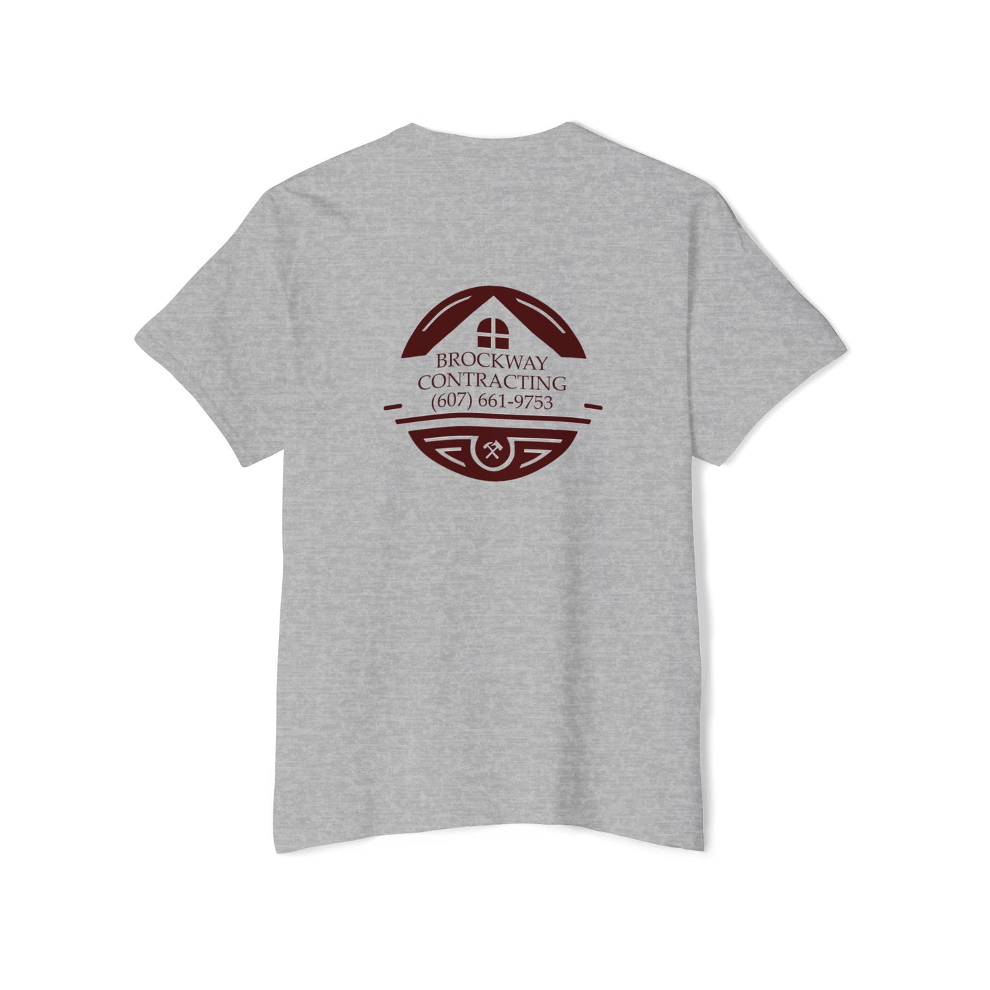 Brockway Contracting Logo Pocket Tee