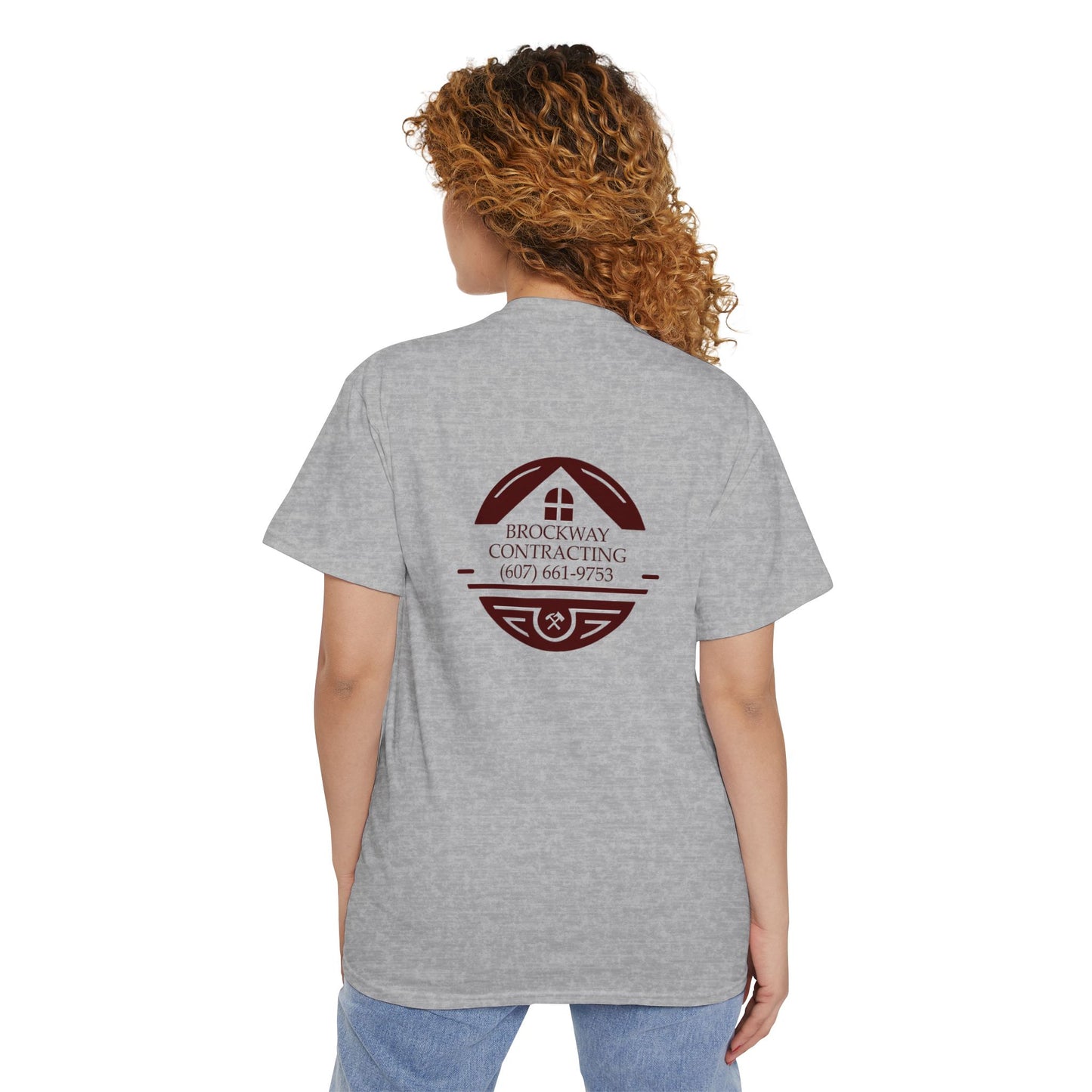 Brockway Contracting Logo Pocket Tee