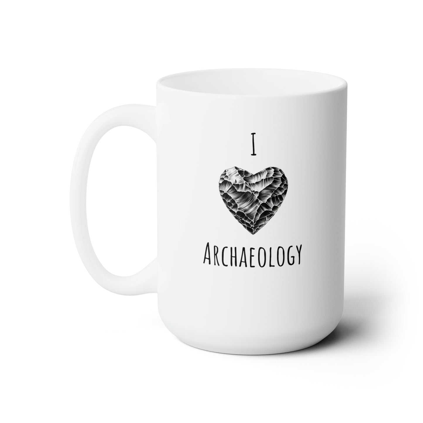 I Heart Archaeology Ceramic Mug 15oz