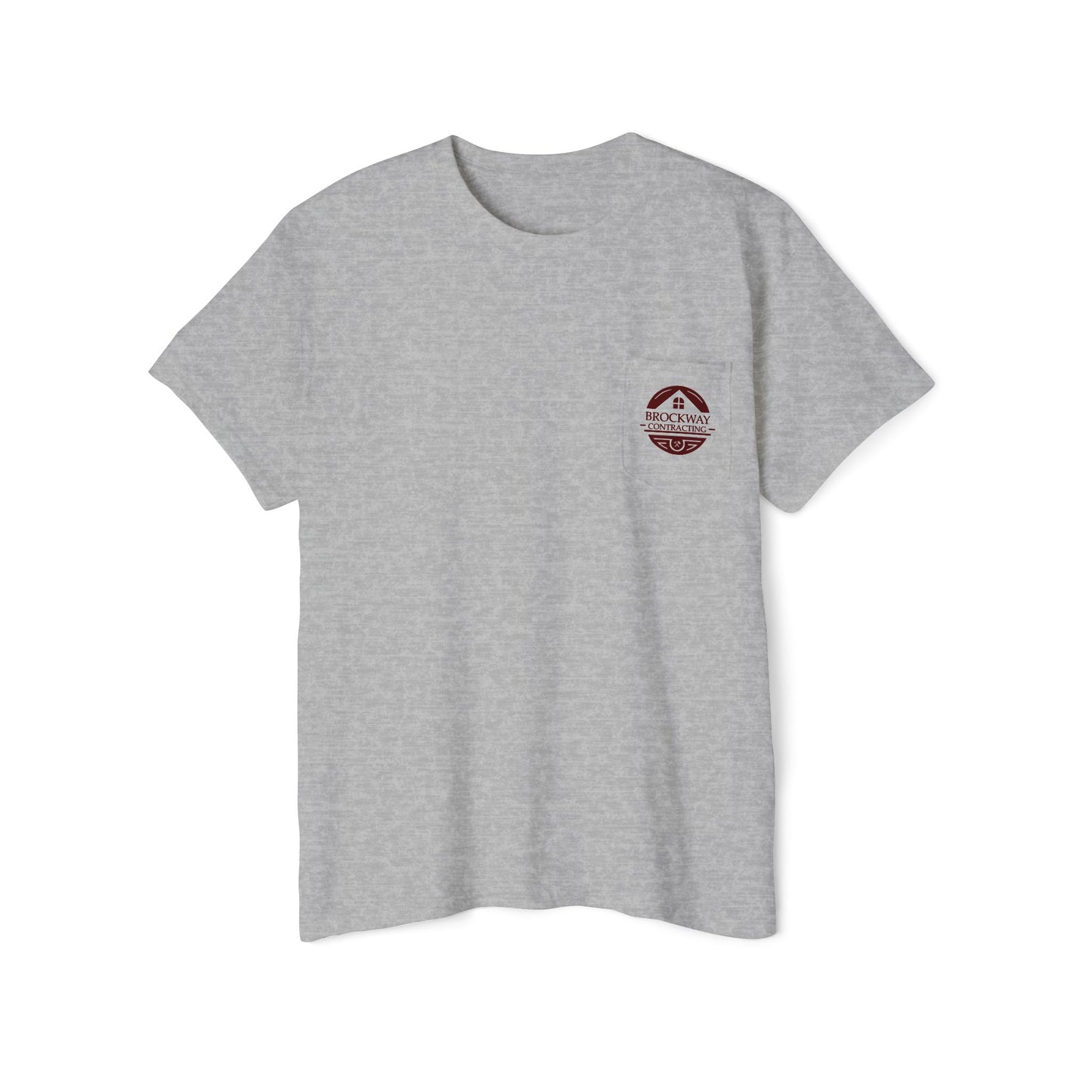 Custom Pocket T-Shirt for Everyday Comfort - Ideal for Work, Casual Outings, and Business Promotions