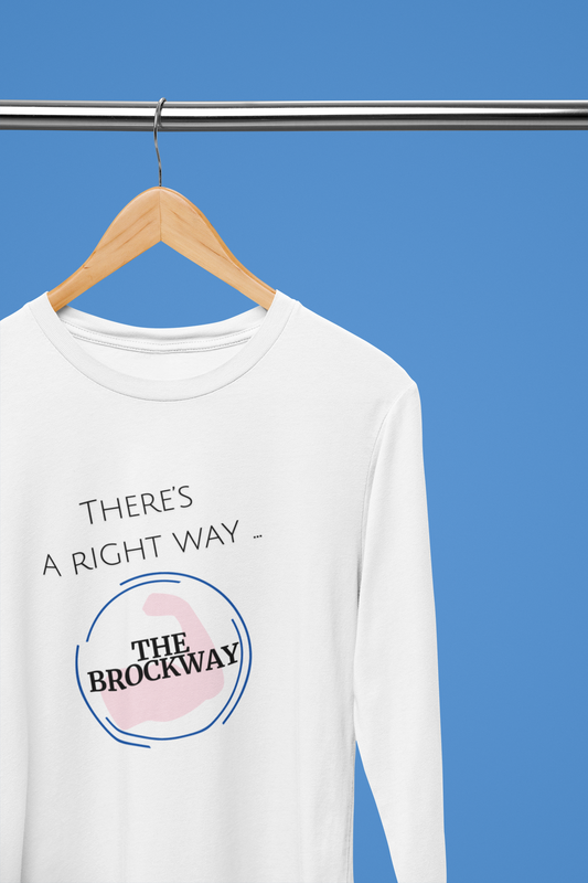 Right way, Brockway Unisex Ultra Cotton Long Sleeve Tee